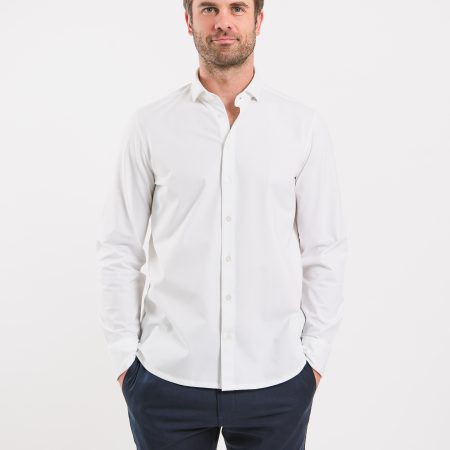 Pánska košeľa regular Be Lenka Essentials - White