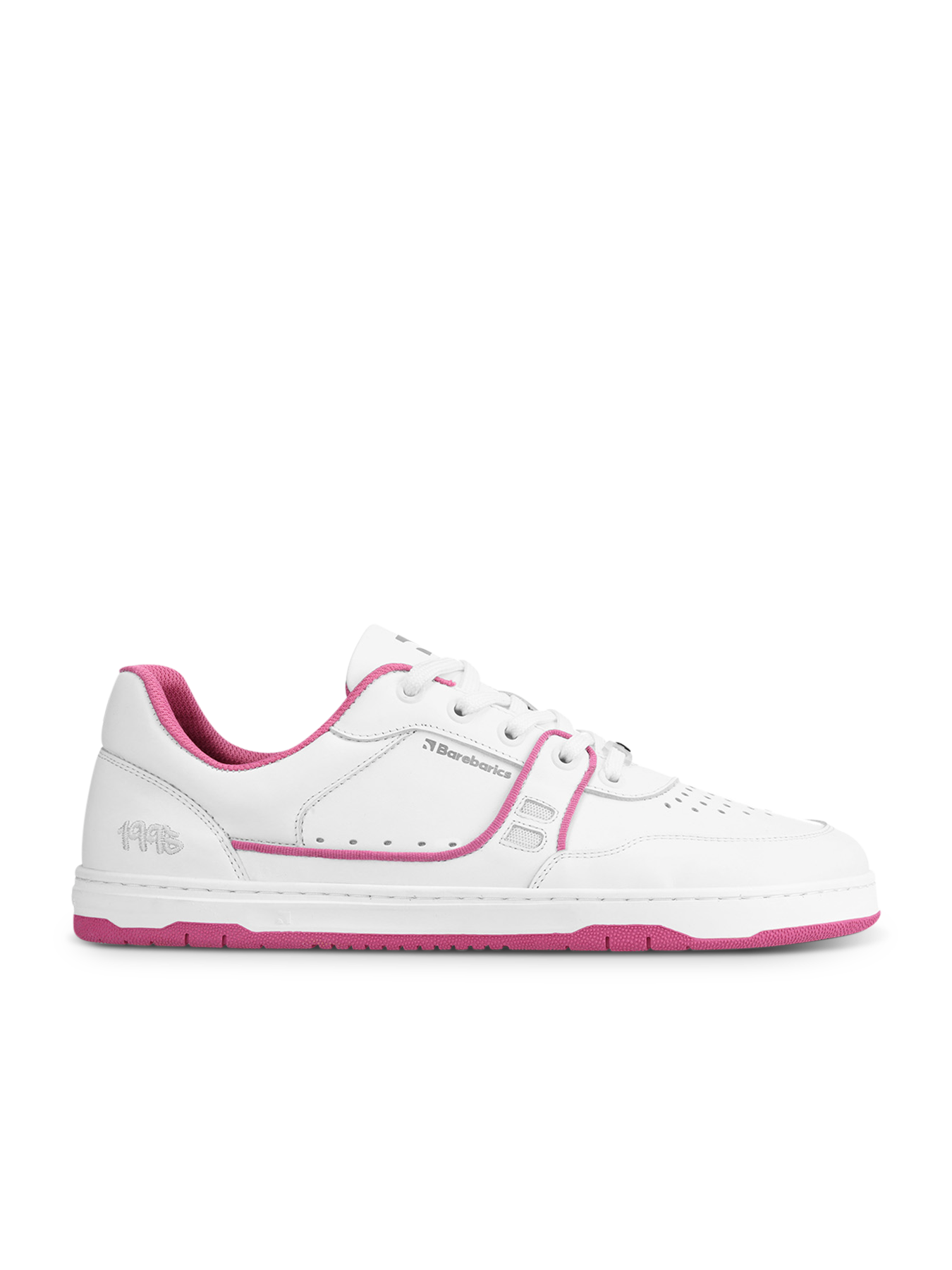 Barefoot tenisky Barebarics Arise - White & Raspberry Pink – Obrázok 3