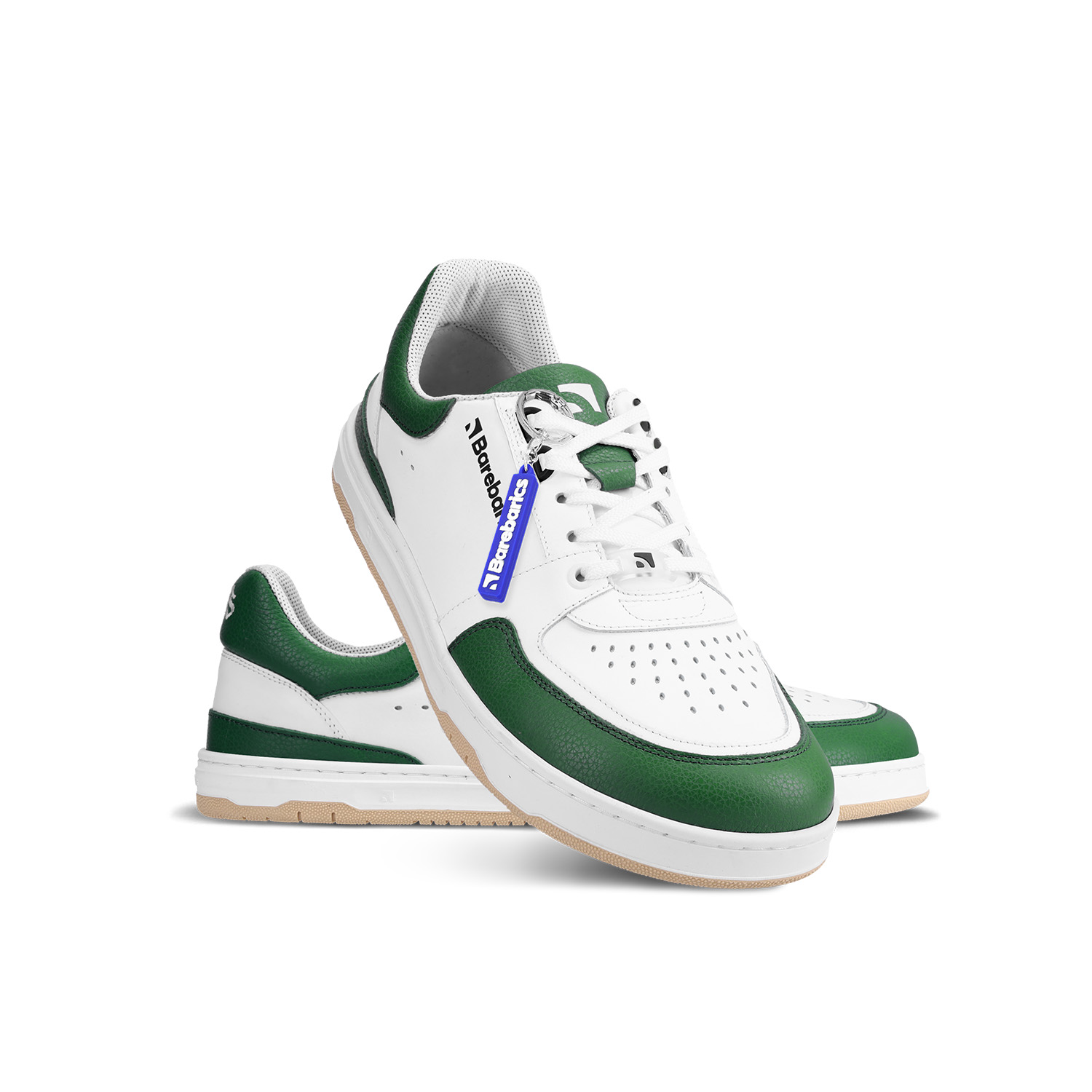 Barefoot tenisky Barebarics Wave - White & Dark Green – Obrázok 3