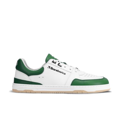 Barefoot tenisky Barebarics Wave - White & Dark Green