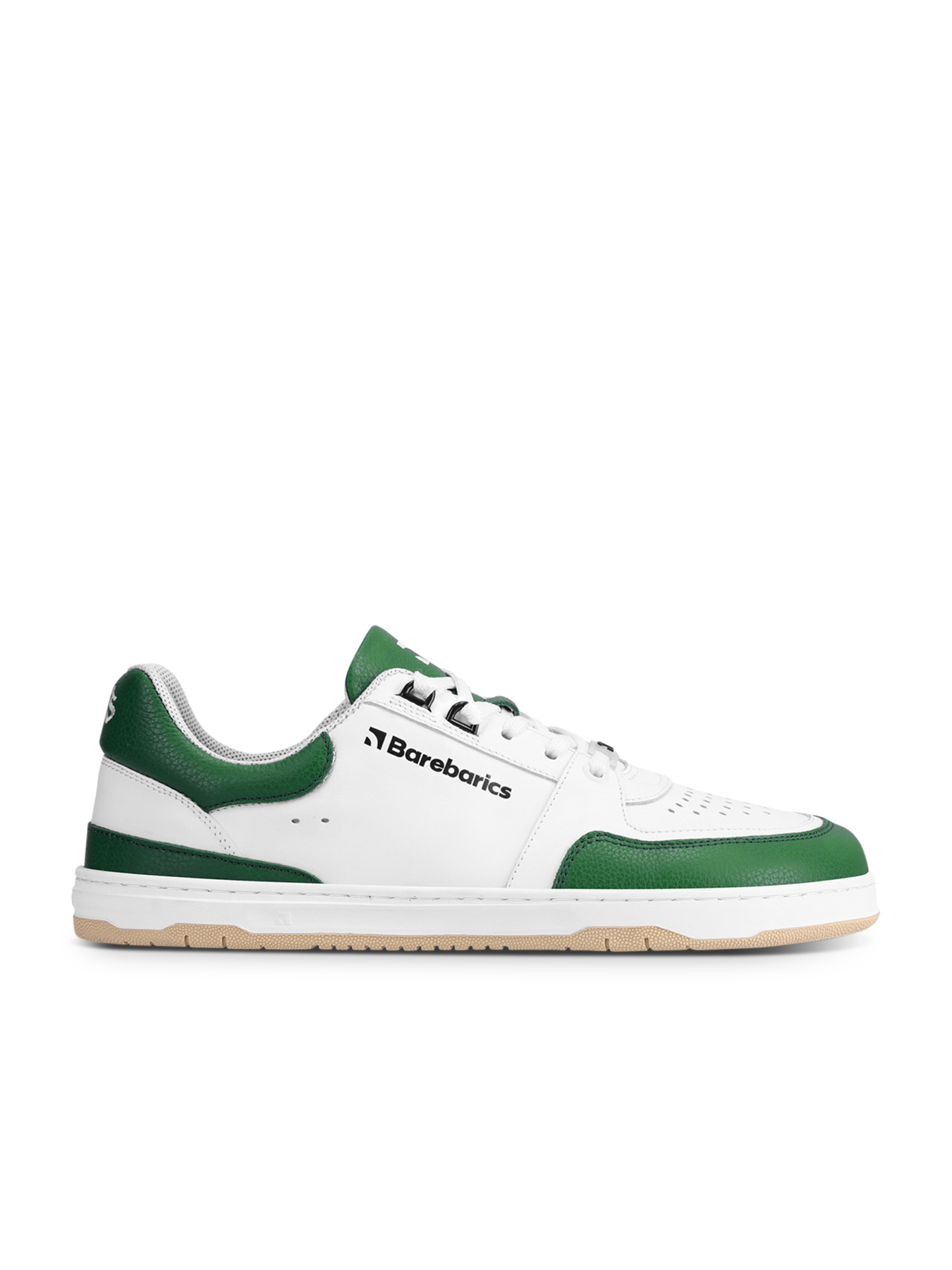 Barefoot tenisky Barebarics Wave - White & Dark Green – Obrázok 2