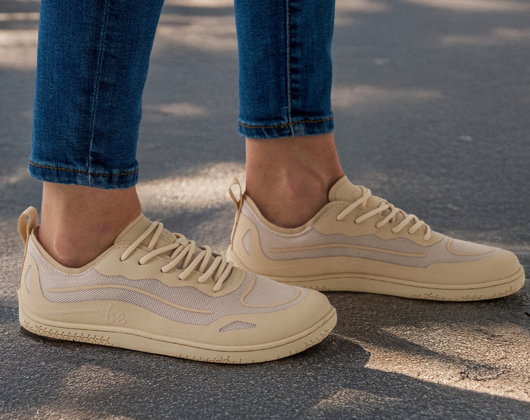 Barefoot tenisky Be Lenka Velocity - Beige – Obrázok 2