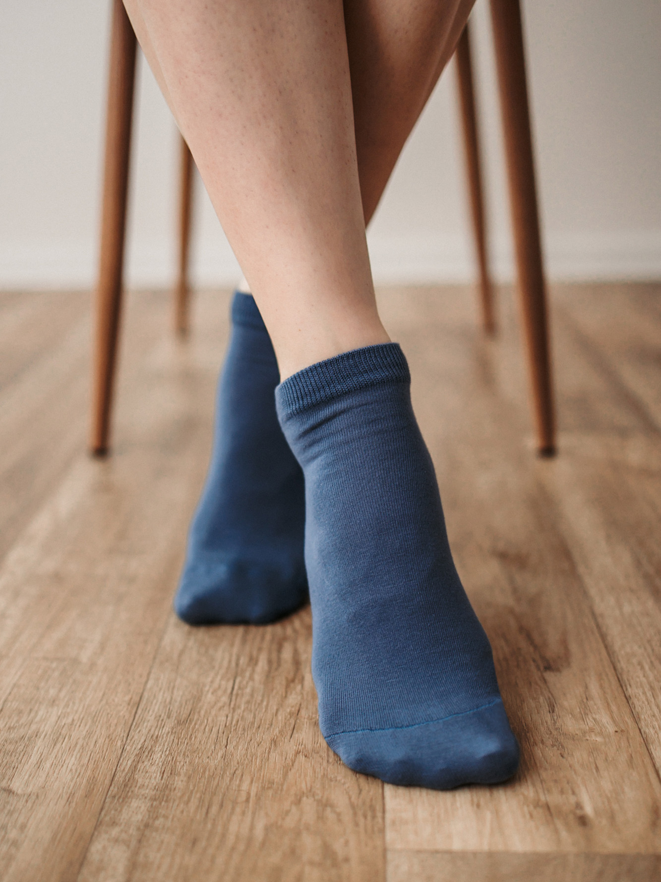 Barefoot ponožky - Low-cut - Essentials - Blue – Obrázok 3