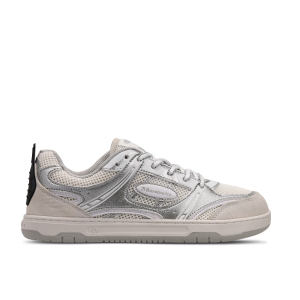 Barefoot tenisky Barebarics Dropsta - Silver & White