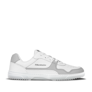 Barefoot tenisky Barebarics Zing - White & Light Grey