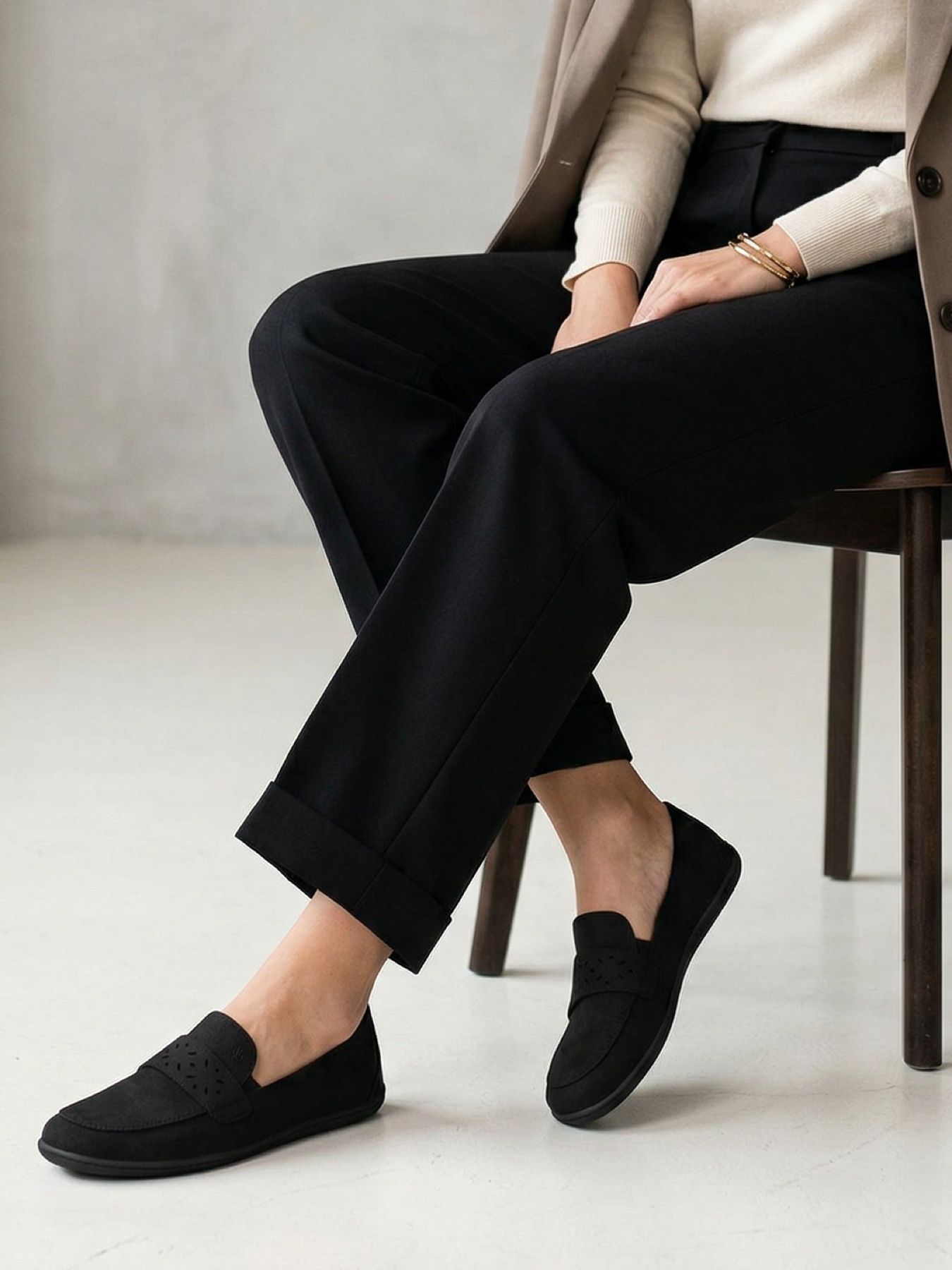Barefoot mokasíny Be Lenka Bianca - All Black – Obrázok 2