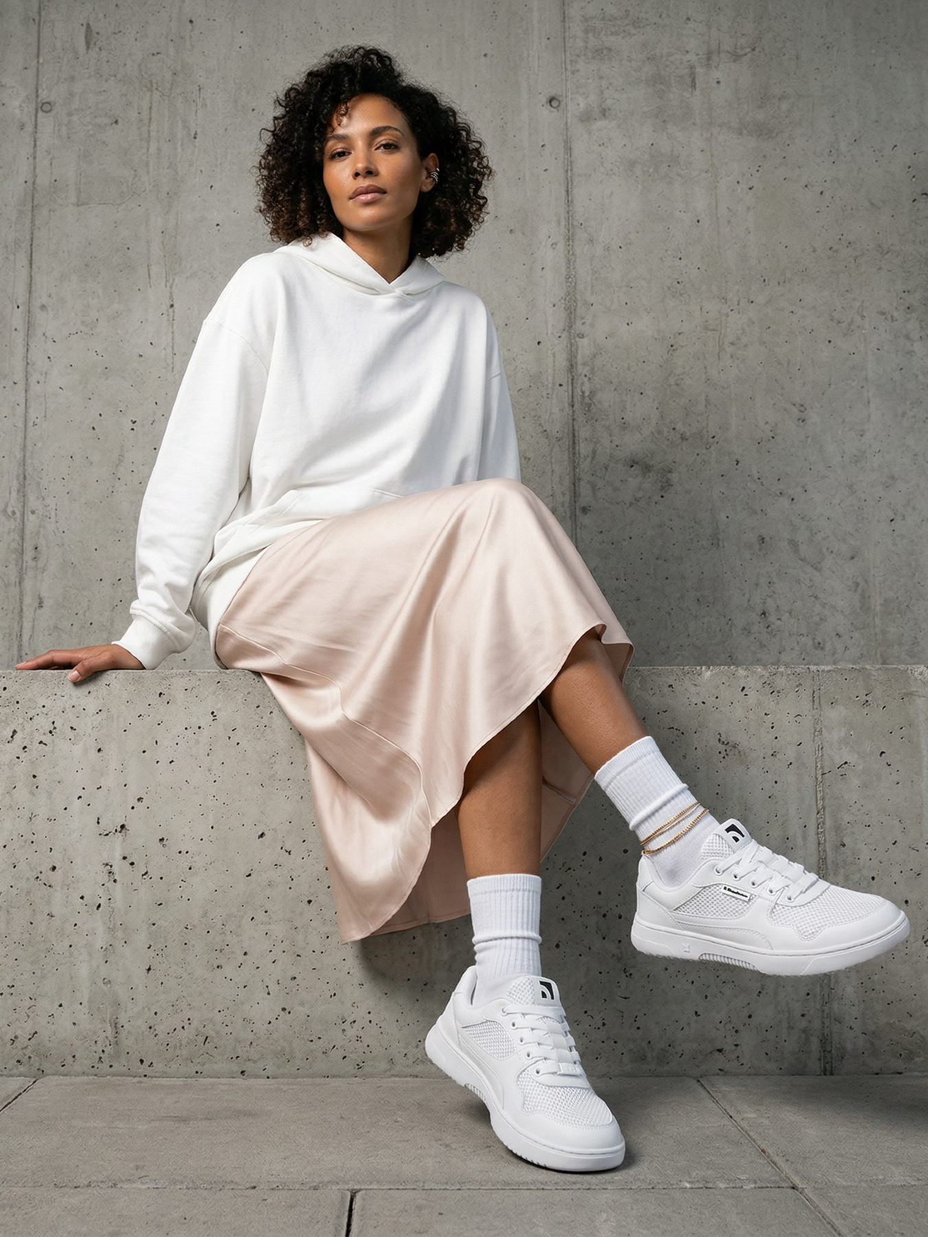 Barefoot tenisky Barebarics Zing - Fresh - All White – Obrázok 3