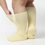 Diastuff Comfort | Hrubé diabetické ponožky bez lemu - telové