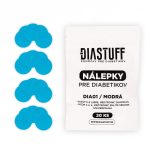 DIA01 - Univerzálna nálepka bez otvoru – plná (pre kanyly Medtronic, Quick – set, FreeStyle Libre) – modrá – Obrázok 2