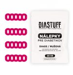 DIA03 - Univerzálna nálepka pre senzor Dexcom G4 , G5 a G6 - ružová – Obrázok 2
