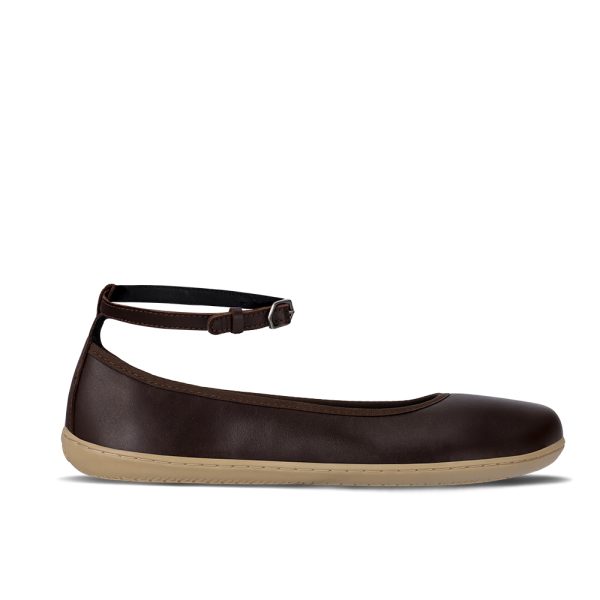 Barefoot baleríny Be Lenka Florence - Dark Brown