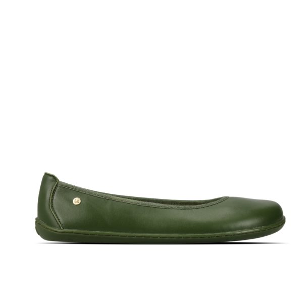Barefoot baleríny Be Lenka Sophelia - Olive Green