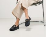 Barefoot mokasíny Be Lenka Divella - Black & Gold – Obrázok 2