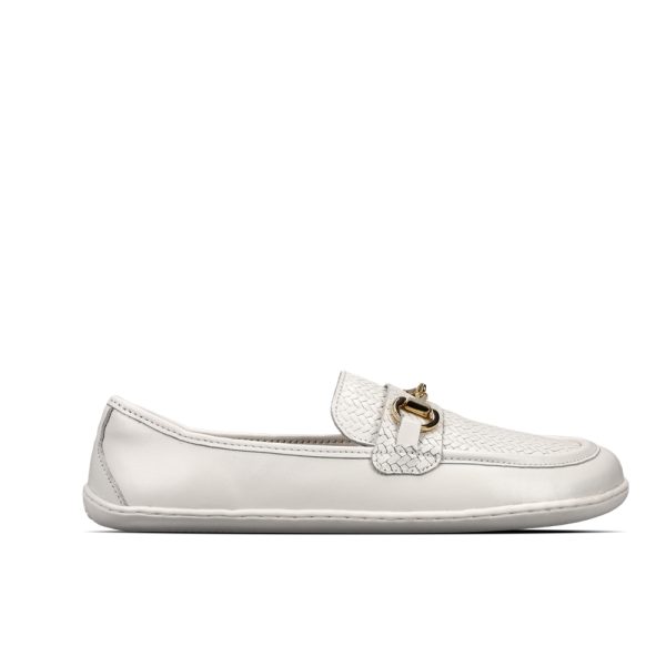 Barefoot mokasíny Be Lenka Divella - Off - White