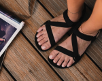 Barefoot sandále Be Lenka Flexi - Black – Obrázok 2
