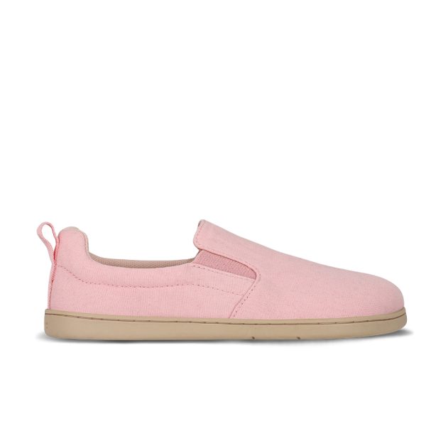 Detské barefoot Slip-on topánky Be Lenka Aura Preschool - Cotton Candy Pink