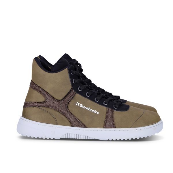 Barefoot tenisky Barebarics Hifly - Dark Green & Grey