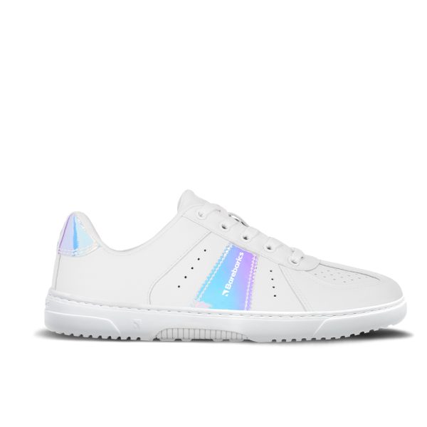 Barefoot tenisky Barebarics Icara - White & Pastel Iridescent