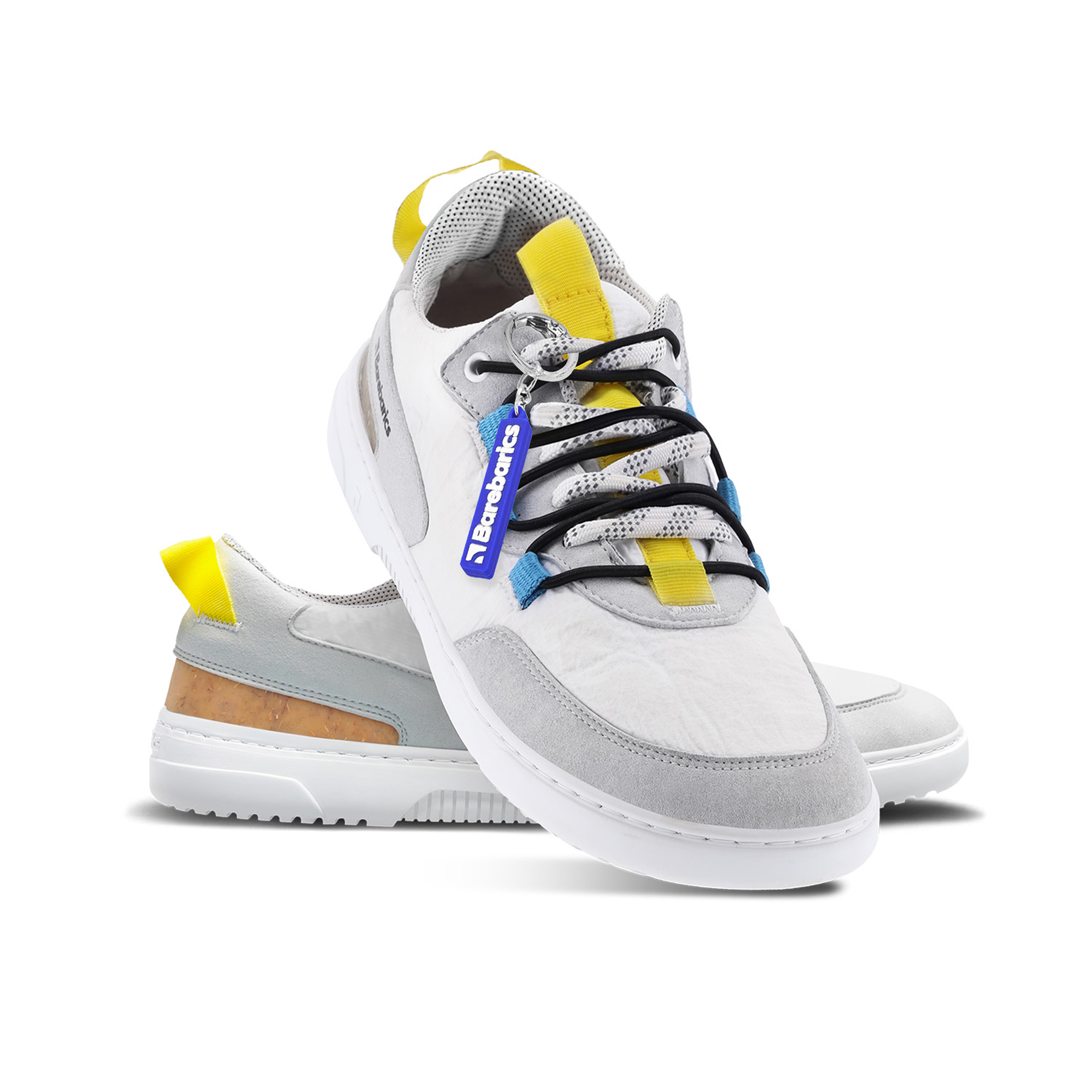 barefoot-tenisky-barebarics-revive-white-66003 Barefoot tenisky Barebarics Revive - White & Grey – Obrázok 1