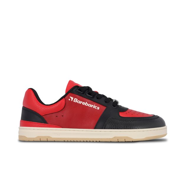 Barefoot tenisky Barebarics Wave - Black & Red