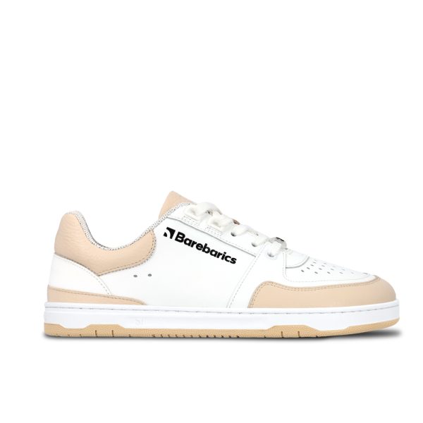 Barefoot tenisky Barebarics Wave - White & Beige