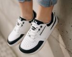 Barefoot tenisky Barebarics Wave - White & Black – Obrázok 2