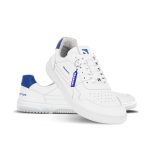 Barefoot tenisky Barebarics Zing - Brave Men Talk - White & Blue – Obrázok 3