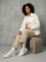 Barefoot tenisky Barebarics Zing - Fresh - White & Silver – Obrázok 3