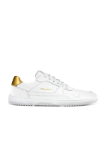 Barefoot tenisky Barebarics Zing - White & Gold - Leather – Obrázok 3