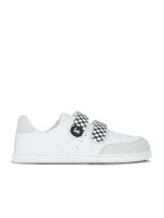 Detské barefoot tenisky Be Lenka Energise Kids - White & Checkerboard – Obrázok 2