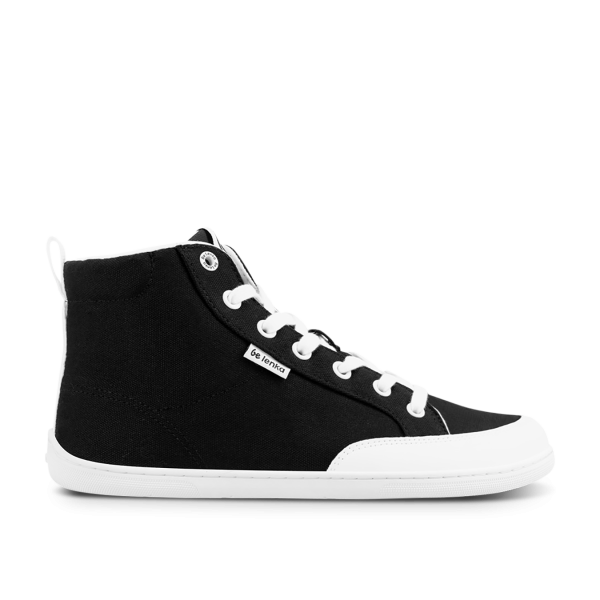Barefoot tenisky Be Lenka Rebound - High Top - Black & White