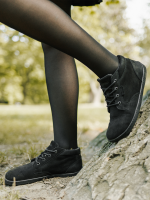 Barefoot topánky Be Lenka Synergy - Fleece - All Black – Obrázok 2