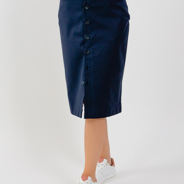 Dámska midi sukňa Be Lenka Essentials - Navy