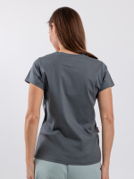 Dámske tričko  s okrúhlym výstrihom Be Lenka Essentials - Grey – Obrázok 2