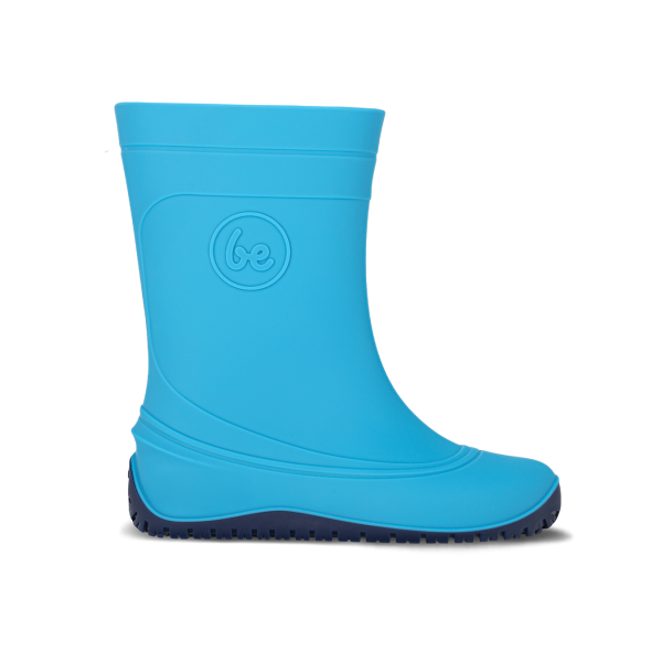 Detské barefoot gumáky Be Lenka Pudds - Aqua Blue