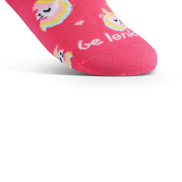 Detské barefoot ponožky Be Lenka Kids - Crew - Unicorn - BubleGum Pink
