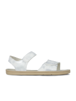 Detské barefoot sandále Be Lenka Miami Kids - Off - White Sparkle