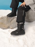 Detské barefoot snehule Be Lenka Ailo Junior - All Black – Obrázok 2