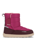 Detské barefoot snehule Be Lenka Ailo Kids - Berry
