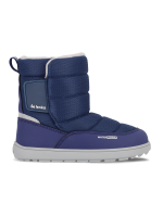 Detské barefoot snehule Be Lenka Ailo Kids - Dark Blue