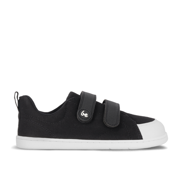 Detské barefoot tenisky Be Lenka Canvi Preschool - Black & White