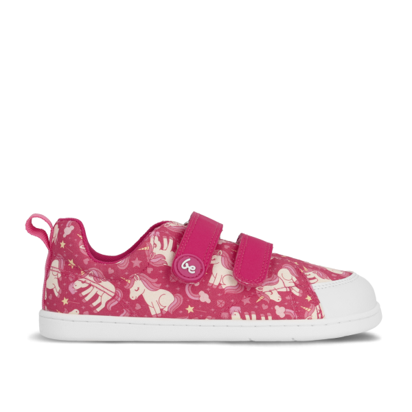 Detské barefoot tenisky Be Lenka Canvi Preschool - Unicorn