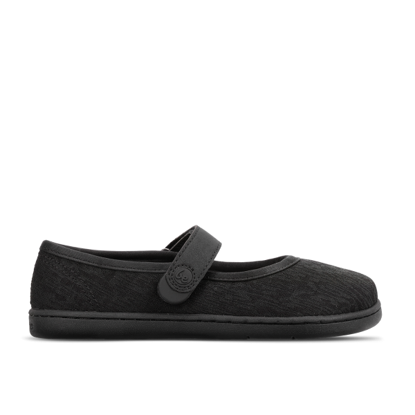 Detské barefoot baleríny Be Lenka Tinkee Kids - All Black Sparkle