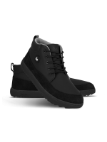Detské barefoot topánky Be Lenka Elio Junior - All Black – Obrázok 3