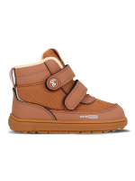 Detské zimné barefoot topánky Be Lenka Zippu Preschool - All Brown
