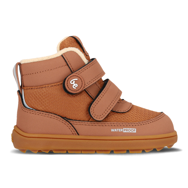 Detské zimné barefoot topánky Be Lenka Zippu Preschool - All Brown