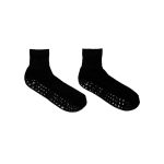 Diastuff Grip | Tenké protišmykové diabetické ponožky - čierne – Obrázok 2