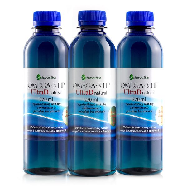 OMEGA-3 HP UltraD natural výhodné trojbalenie