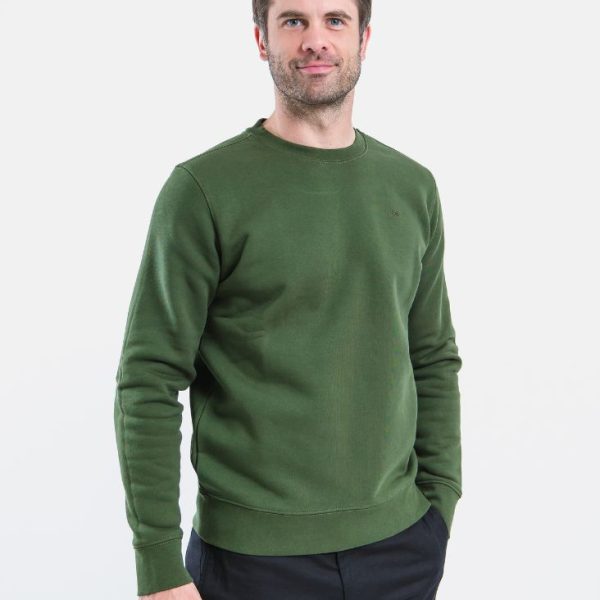 Pánska mikina bez kapucne Be Lenka Essentials - Dark Green