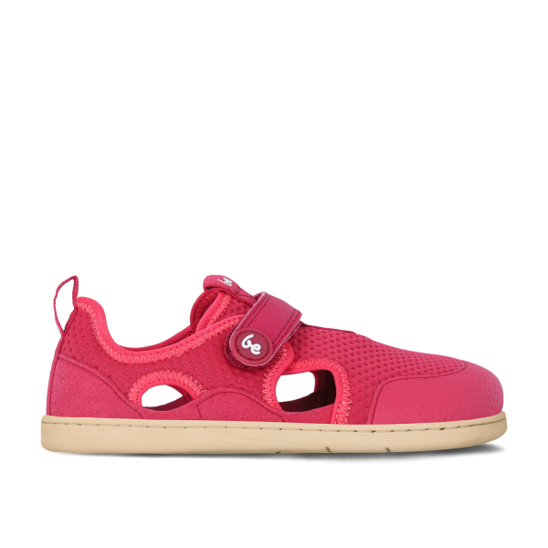 Detské barefoot sandále Zest Kids - Berry